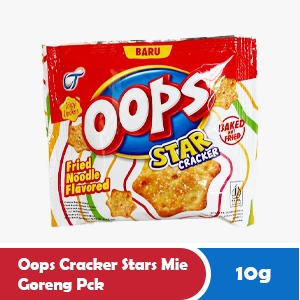 OOPS CRACKER STARS MIE GORENG PCK 10g