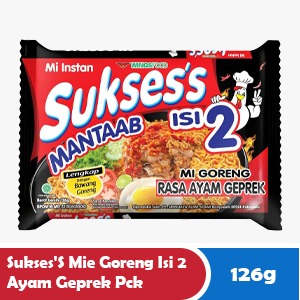 SUKSES'S FRIED MIE FILLING 2 CHICKEN SPICY 126g