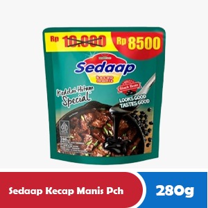SEDAAP SWEET SOY SAUCE PCH 280/270g