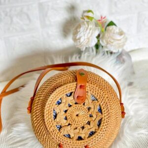 Balinese Rattan Bag - Unique Design