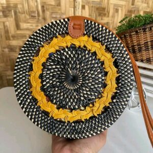Balinese Rattan Bag - Aesthetic Design