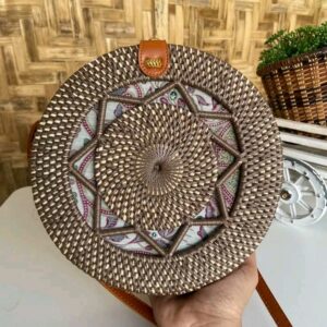 Balinese Rattan Bag - Aesthetic Design