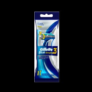 GILLETTE RAZOR BLUE 3 FLEXI SINGLE PCK