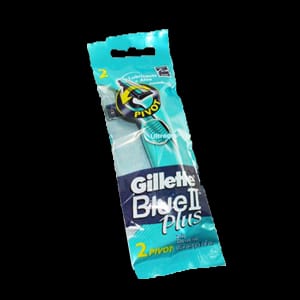 GILLETTE FLEXI BLUE II 2'S PCK