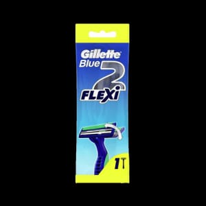 GILLETTE RAZOR BLUE II FLEXI HRDC PCK
