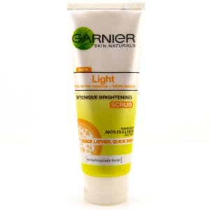 GARNIER LIGHT BRIGHTEN SCRUB WASH ANTI-DULLNESS TUB 50mL