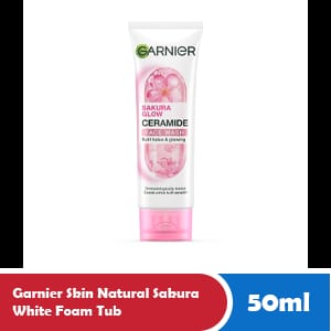 GARNIER SKIN NATURAL SAKURA WHITE FOAM TUB 50mL