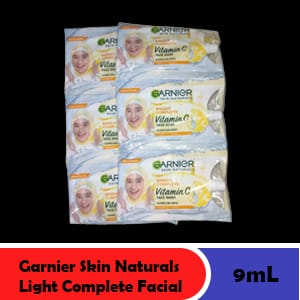 GARNIER SKIN NATURALS LIGHT COMPLETE FACIAL FOAM SCT 9mL