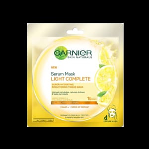 GARNIER SKIN NATURAL SERUM MASK LIGHT COMPLETE SCT 32/28g