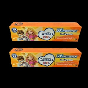 CUSSONS KIDS' TOOTHPASTE HOTWHEELS ORANGE TUB 45g
