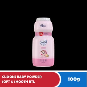 CUSSONS BABY POWDER SOFT & SMOOTH 100g Bottle