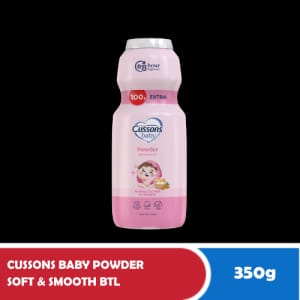 CUSSONS BABY POWDER SOFT & SMOOTH BTL 350g