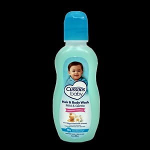 CUSSONS BABY HAIR & BODY WASH MILD & GENTLE BTL 200mL