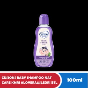 Cussons Baby Shampoo Natural Care with Aloe Vera & Celery 100ml Bottle