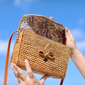 Bali Handmade Rattan Bag - Model 1