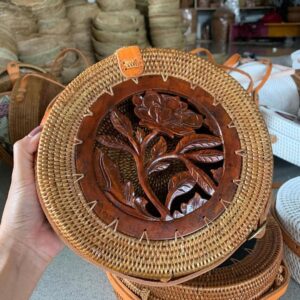 Popular Balinese Handicraft Rattan Bag