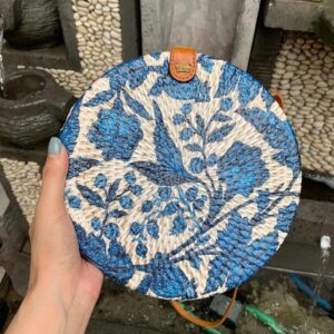 Balinese Rattan Bag - Aesthetic Printing Design