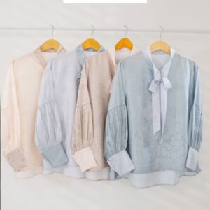 Alesha Tie-neck Blouse A-231