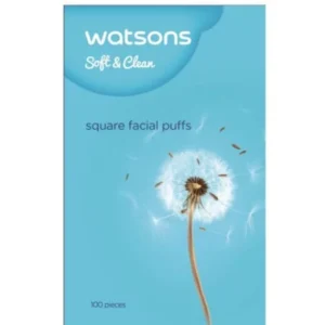 Watsons Square Facial Puffs 1-Pcs