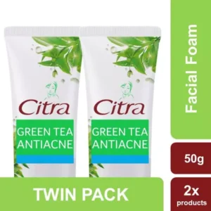 Citra Green Tea Anti Acne Facial Foam 50gr Twin Pack