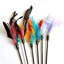 Rainbow Ball Toy Cat Dog Stick Cat And Mouse Pet Toy