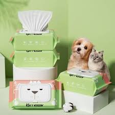Pet Wipes Kucing Aning Wet Tissue Kucing 80 pcs Towel Tissue Tissue Wipe Care