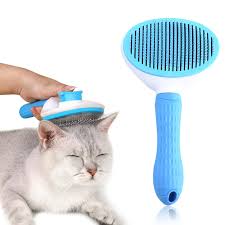 Automatic Cat Comb Button Comb Dog Rabbit Cheap Cat Supplies