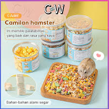 Makanan Hamster Snack Hamster Freeze Dried Chicken Cubes Hamster Treats