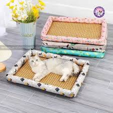 Cat Dog Bed Jumbo Cooling Mat For Cats Dogs Pet Bed Cool And Breathable Cat Bed