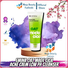 Emina Oat MadeCica Acne Calm Low pH Cleanser 70 ml