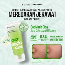 Emina Oat MadeCica Acne Calm Low pH Cleanser 70 ml - Image 4