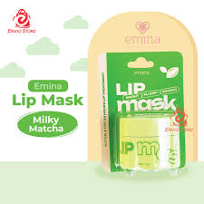 Emina Lip Mask Milky Matcha 9 g - Image 3