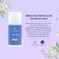 Emina Ms. Pimple Acne Solution Face Toner, 50 ml