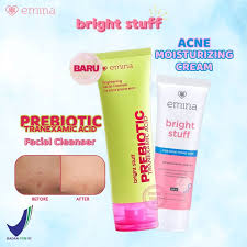 Emina Bright Stuff Prebiotic Tranexamic Acid Brightening Facial Cleanser 50ml - Image 2