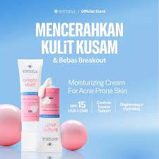 Emina Bright Stuff for Acne Prone Skin Moisturizing Cream 20 ml