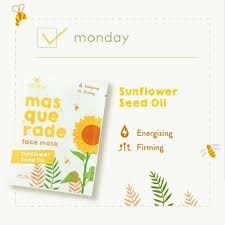 Emina Masquerade Face Mask Sunflower Seed Oil, 23 gr - Image 3