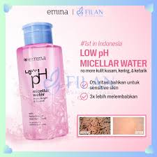Emina HyaluBright & Smooth Low pH Micellar Water 125 ml