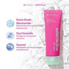 Emina Bright Stuff Niacinamide Oxy Ceramide Brightening Facial Cleanser 50 ml - Image 2