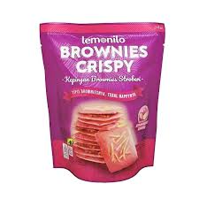 LEMONILO BROWNIES CRISPY STRWBERY CHEESE PCH 33g