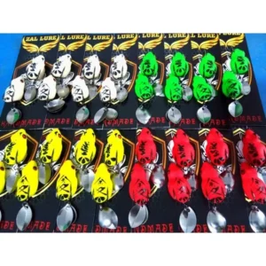 2PCS SOFT FROG ZAL LURE BEBEK 4.2CM AND 3.5CM KESTING BAIT