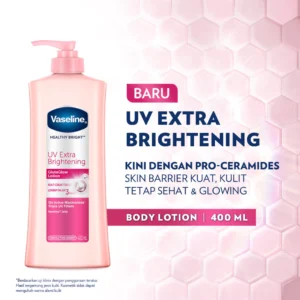Vaseline Healthy Bright HAND BODY LOTION UV Extra Bright with Sunscreens & Niacinamide 400ml