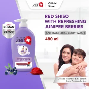 Zen Antibacterial Body Wash Shiso & Juniper Berries Pump 480ml