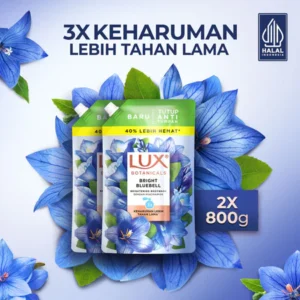 Lux BOTANICALS Bright Bluebell Liquid Shower Gel 800g x2