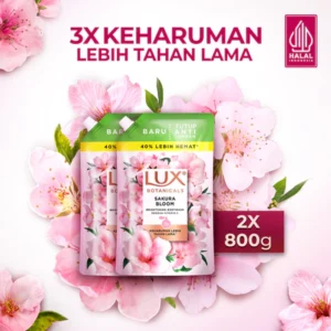 Lux Botanicals Sakura Bloom Liquid Body Wash 800g x2