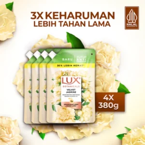 Lux Velvet Jasmine Soap Refill 380g x4