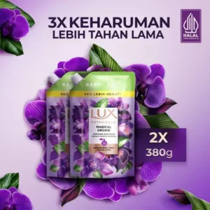 Lux Botanicals Sabun Mandi Cair Magical Orchid 380g x2