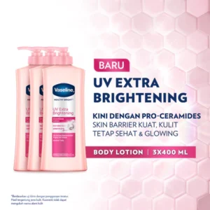 Vaseline Healthy Bright UV Brightening Lotion 400ml Multi Pack