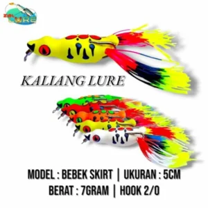 Soft Frog Kaliang Lure, Skrit Model, Size 5cm, 7g