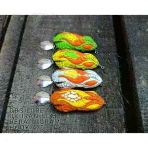 SOFT FROG DBS LURE SIZE 6CM WEIGHT 9GRM KESTING BAIT