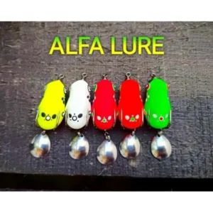 Soft Frog ALFA LURE 4,5 CM Berat 6Grm Umpan Kesting